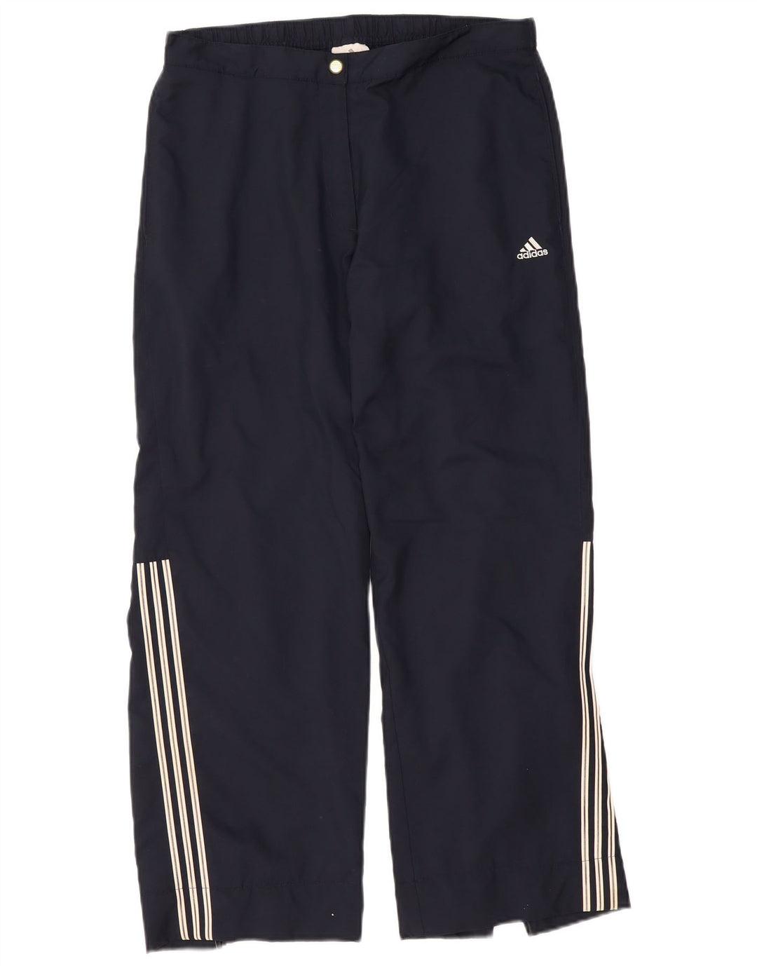Pantaloni da tuta da donna ADIDAS UK 16 Large in poliestere blu navy