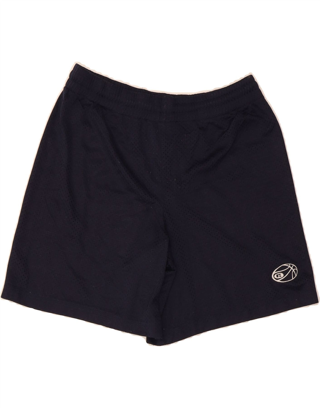RUSSELL ATHLETIC Boys Sport Shorts 10-11 Years Medium Navy Blue Polyester Vintage Russell Athletic and Second-Hand Russell Athletic from Messina Hembry 