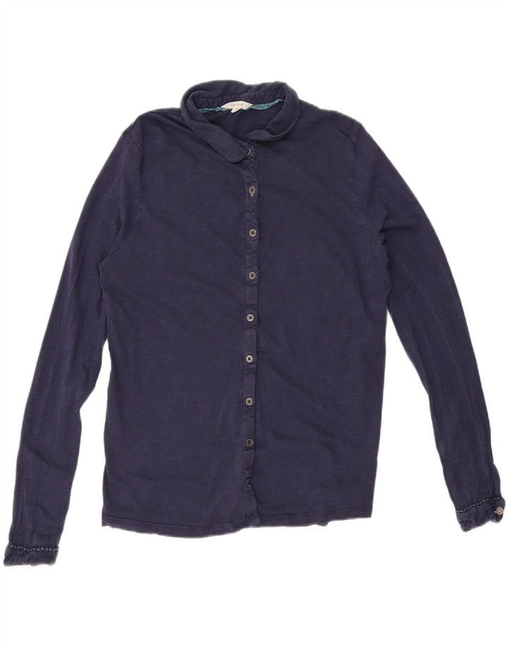 Camicia da donna White Stuff UK 12 Cotone blu navy medio