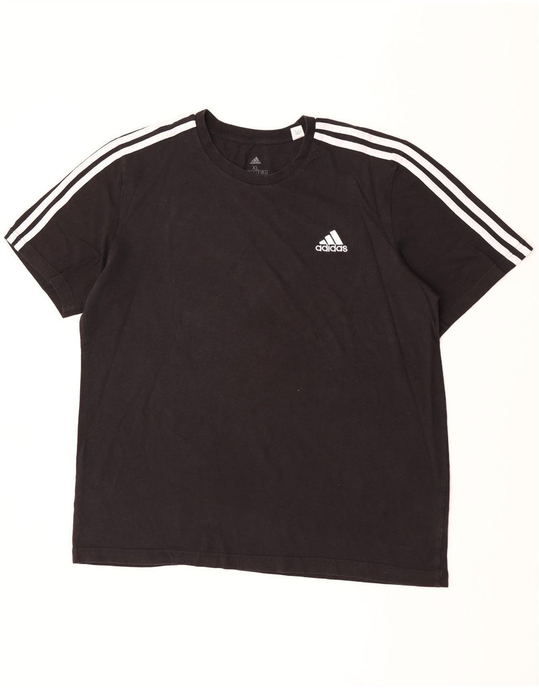T-shirt da uomo ADIDAS Top XL in cotone nero