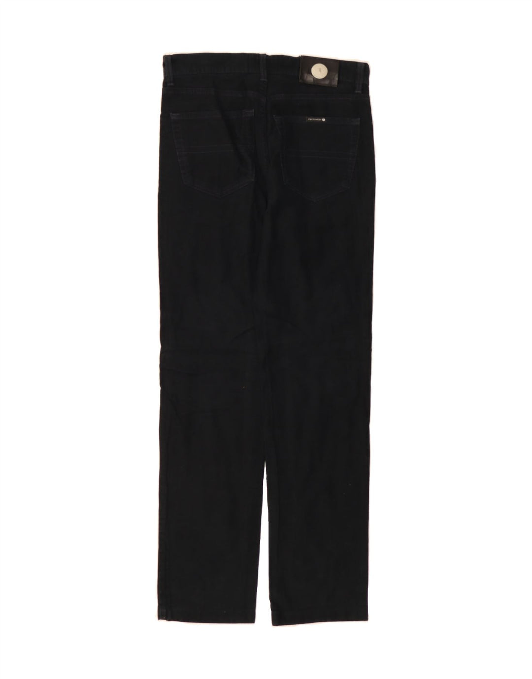 TRUSSARDI Mens Straight Jeans W29 L31 Black Cotton Vintage Trussardi and Second-Hand Trussardi from Messina Hembry 