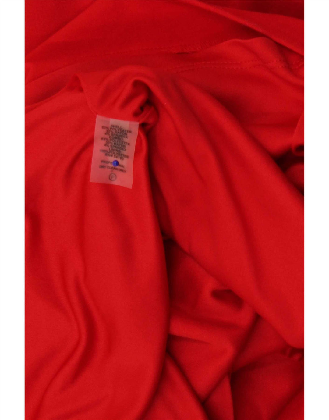 Abito tubino da donna Calvin Klein Jeans UK 8 piccolo poliestere rosso