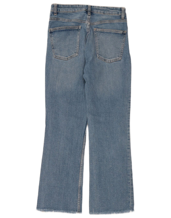 Zara Womens High Rise Bootcut Jeans EU 36 XS W26 L26 Blue