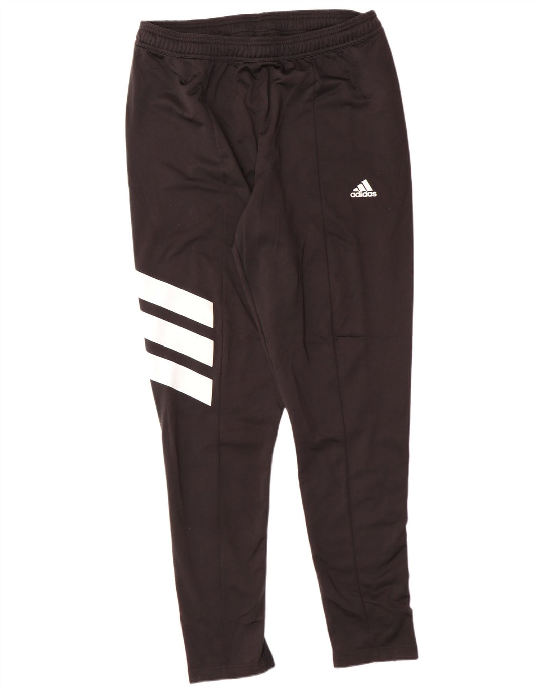 Pantaloni da tuta da uomo ADIDAS grandi in poliestere color block nero