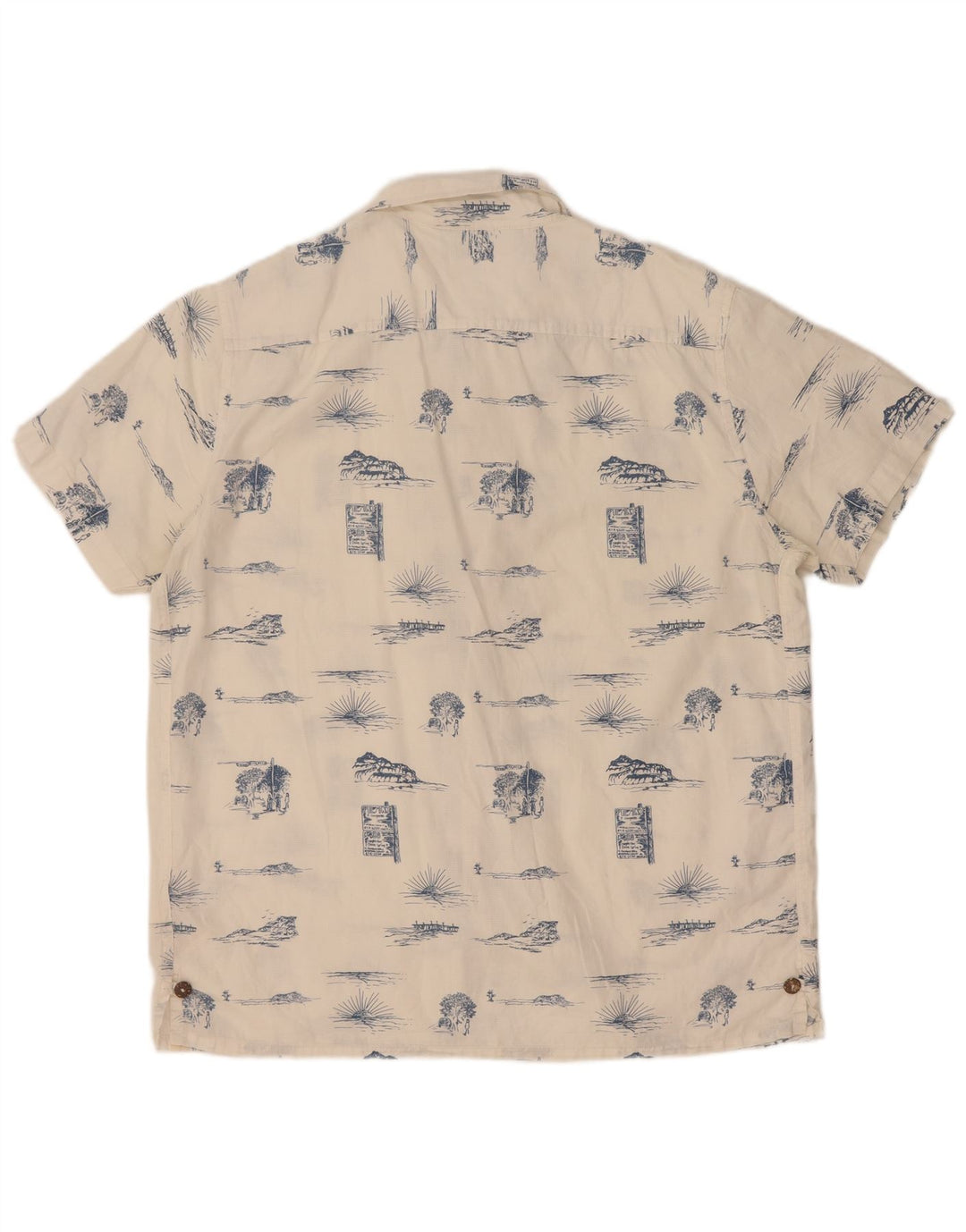 Camicia Lee da uomo con vestibilità regolare, motivo astratto, grande cotone bianco