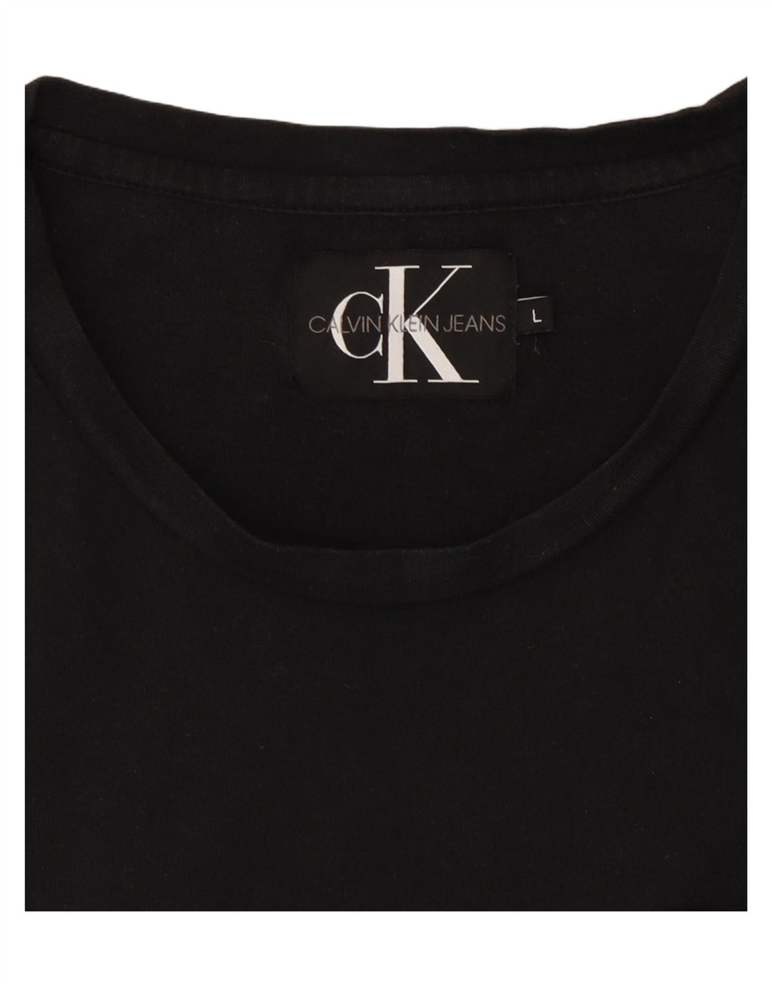 CALVIN KLEIN JEANS T-shirt da uomo Top Large Nera