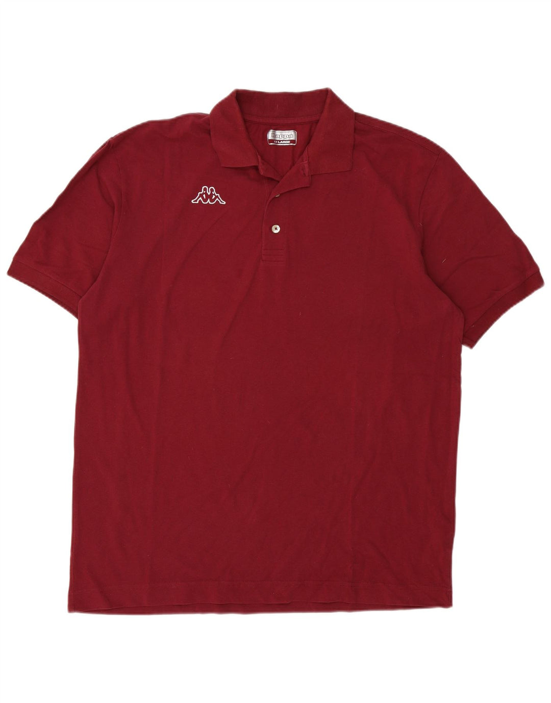 Polo Kappa da uomo 2XL Borgogna