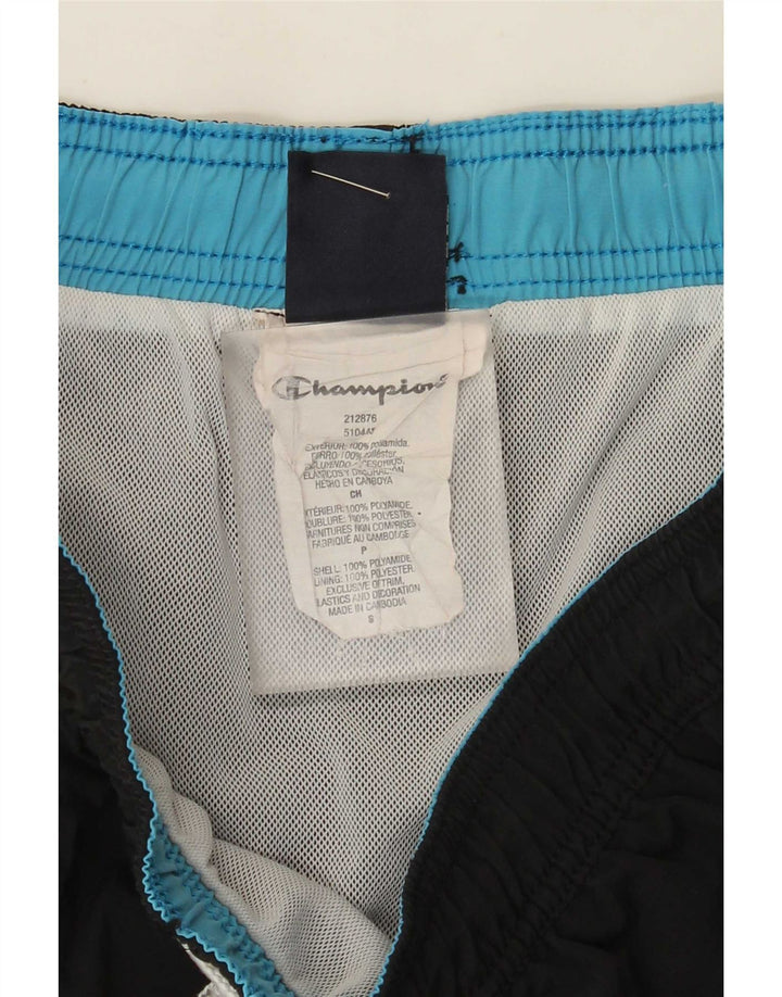 Pantaloncini da bagno da uomo Champion Small neri in poliammide