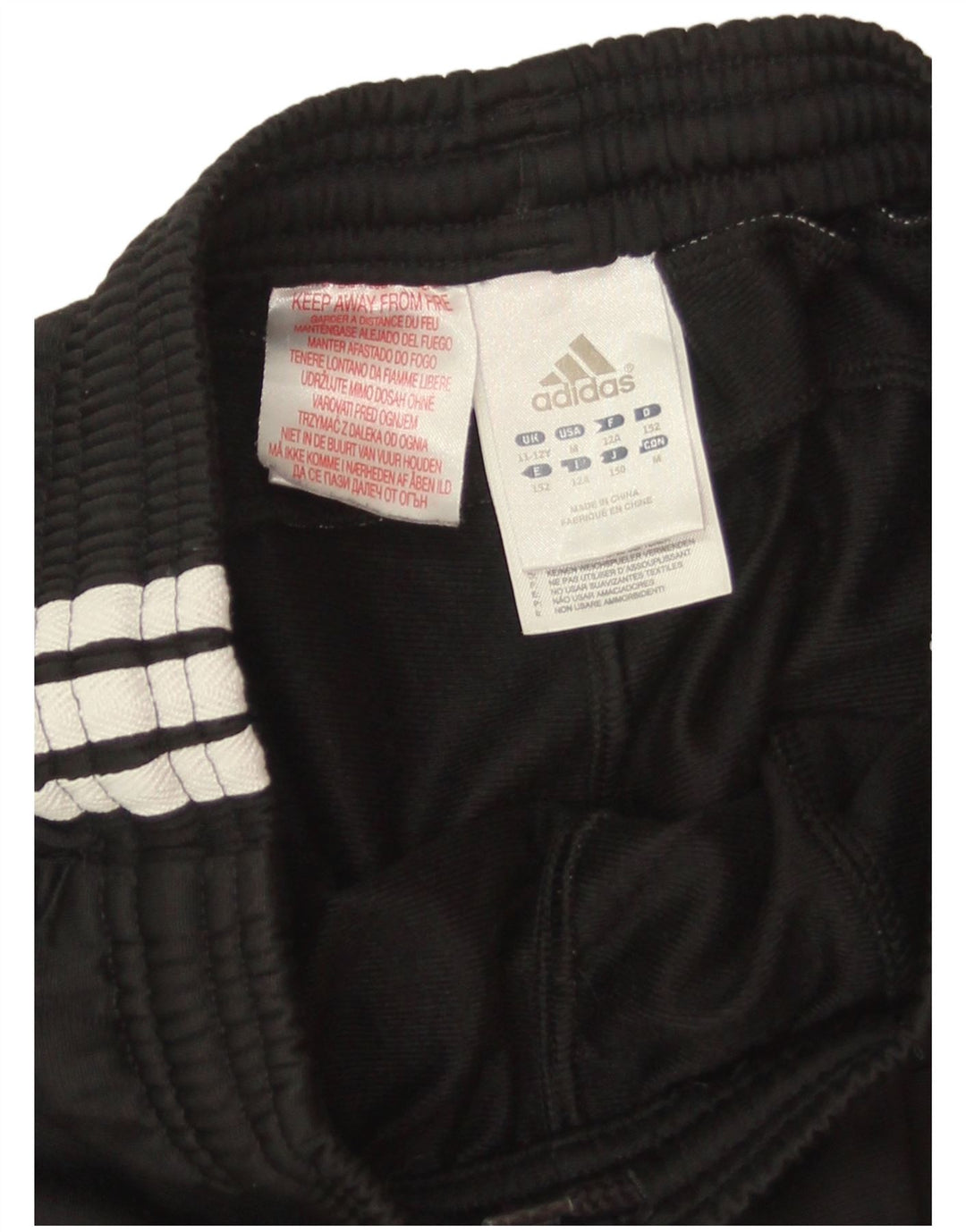 Pantaloni da tuta da ragazzo Adidas Joggers 11-12 anni Poliestere nero