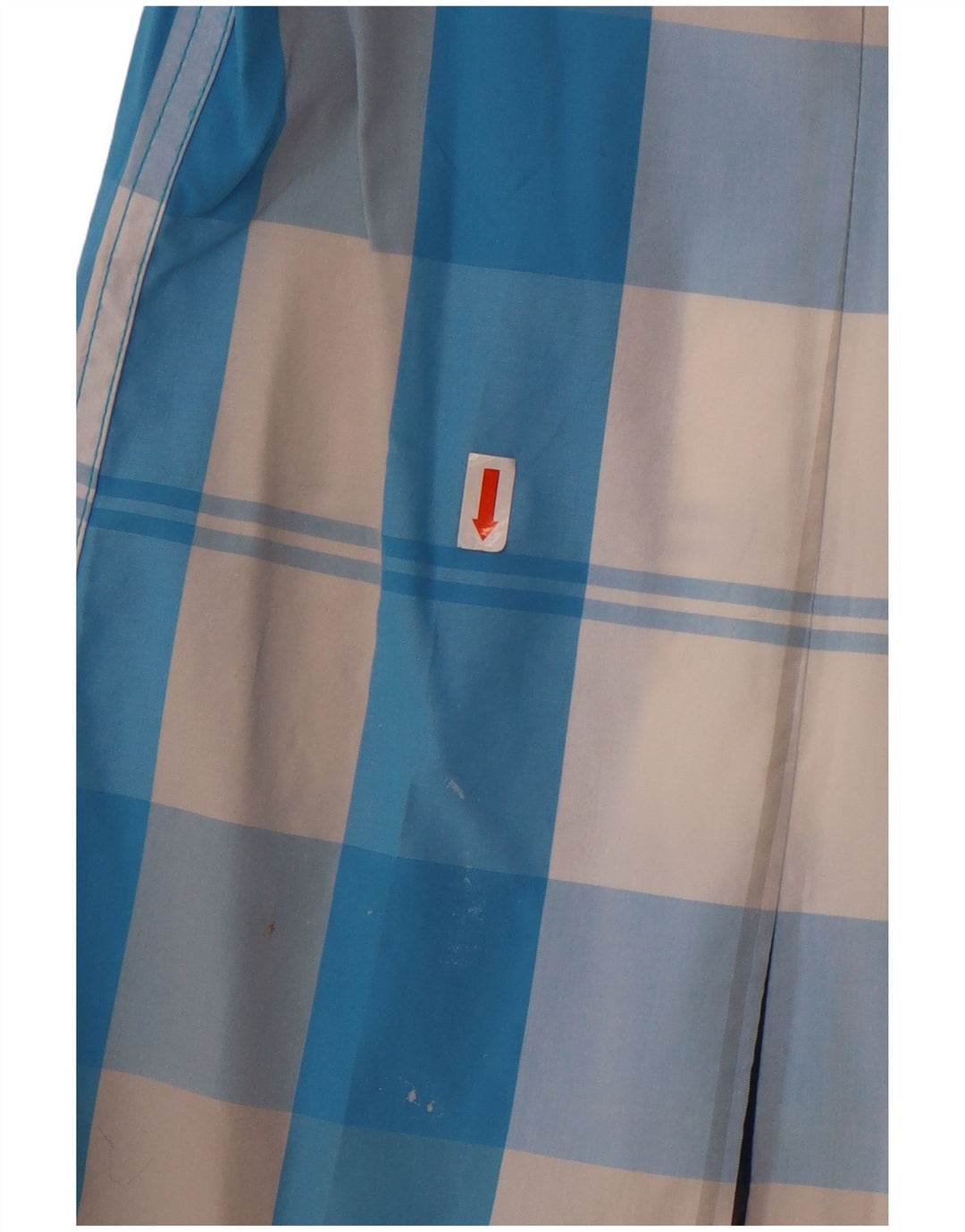 Camicia da uomo slim fit a maniche corte O'Neill XL in cotone a quadri blu