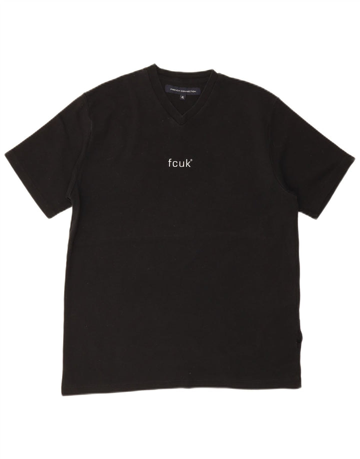 T-shirt da uomo FRENCH CONNECTION Top XL Nera