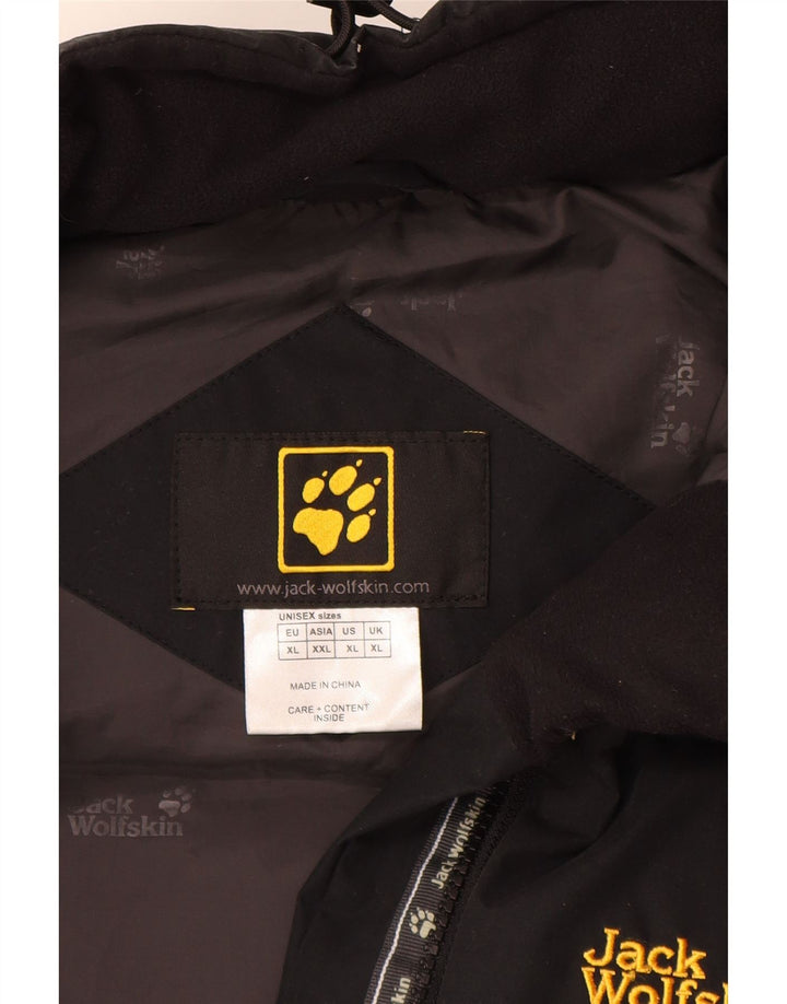 Gilet imbottito da uomo Jack Wolfskin UK 42 XL poliestere nero