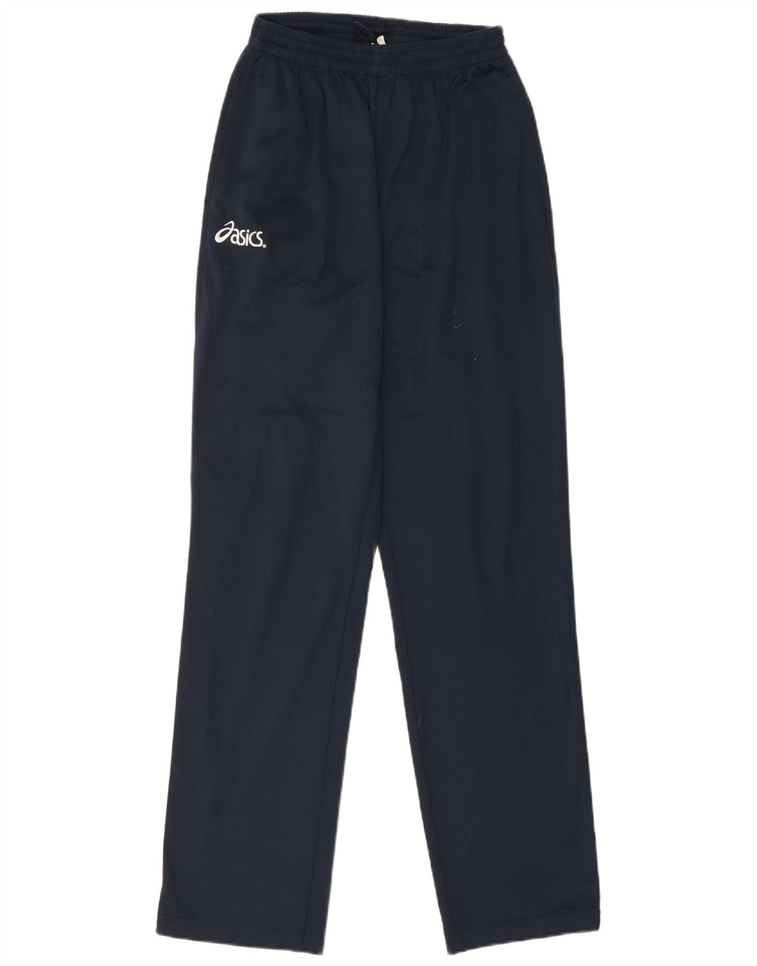 Pantaloni da tuta grafica da uomo Asics medio poliestere blu navy