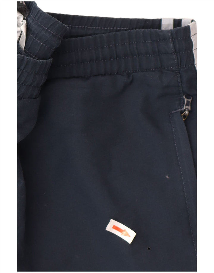 Pantaloni da tuta da uomo Adidas Joggers UK 40/42 Poliestere blu navy medio