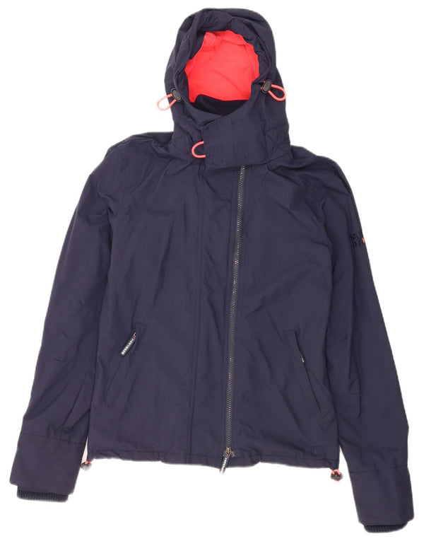 Giacca a vento da donna Superdry The Windcheater UK 10 Small Blu Navy
