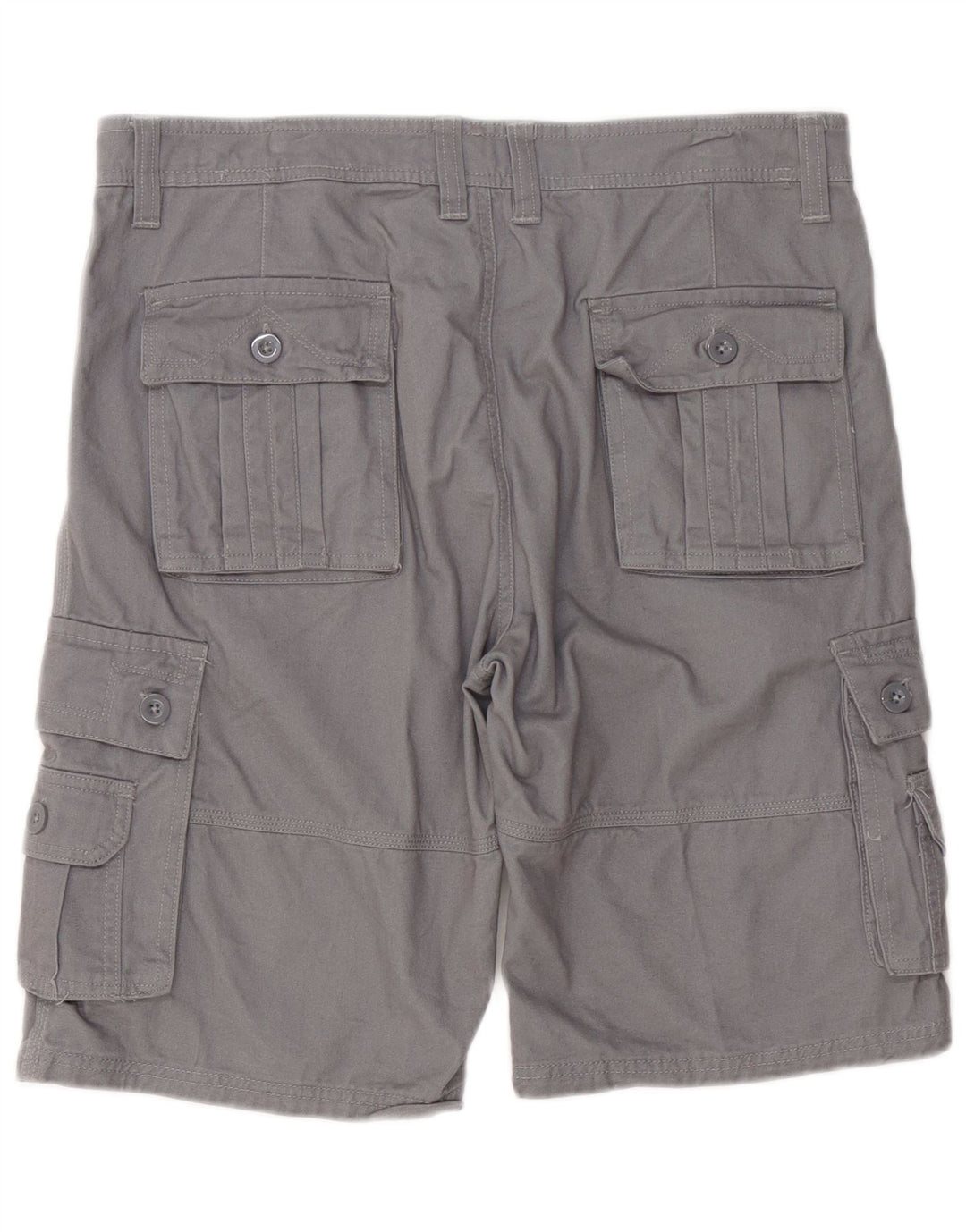 Pantaloncini cargo da uomo Vogue W32 cotone grigio medio