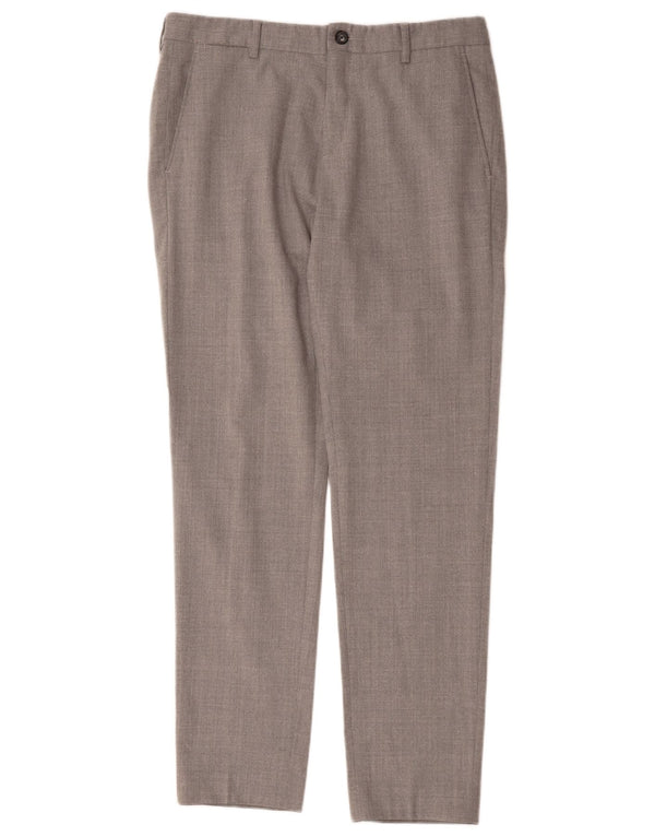 Pantaloni casual da uomo su misura Tommy Hilfiger EU 48 medio W34 L32 grigio