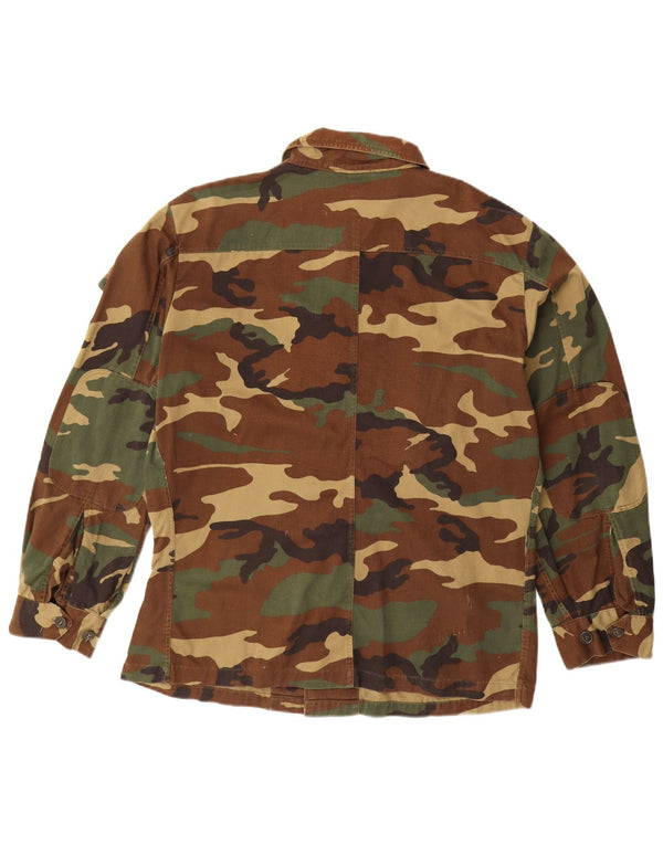 Giacca militare da uomo VINTAGE IT 56 3XL Cotone mimetico kaki