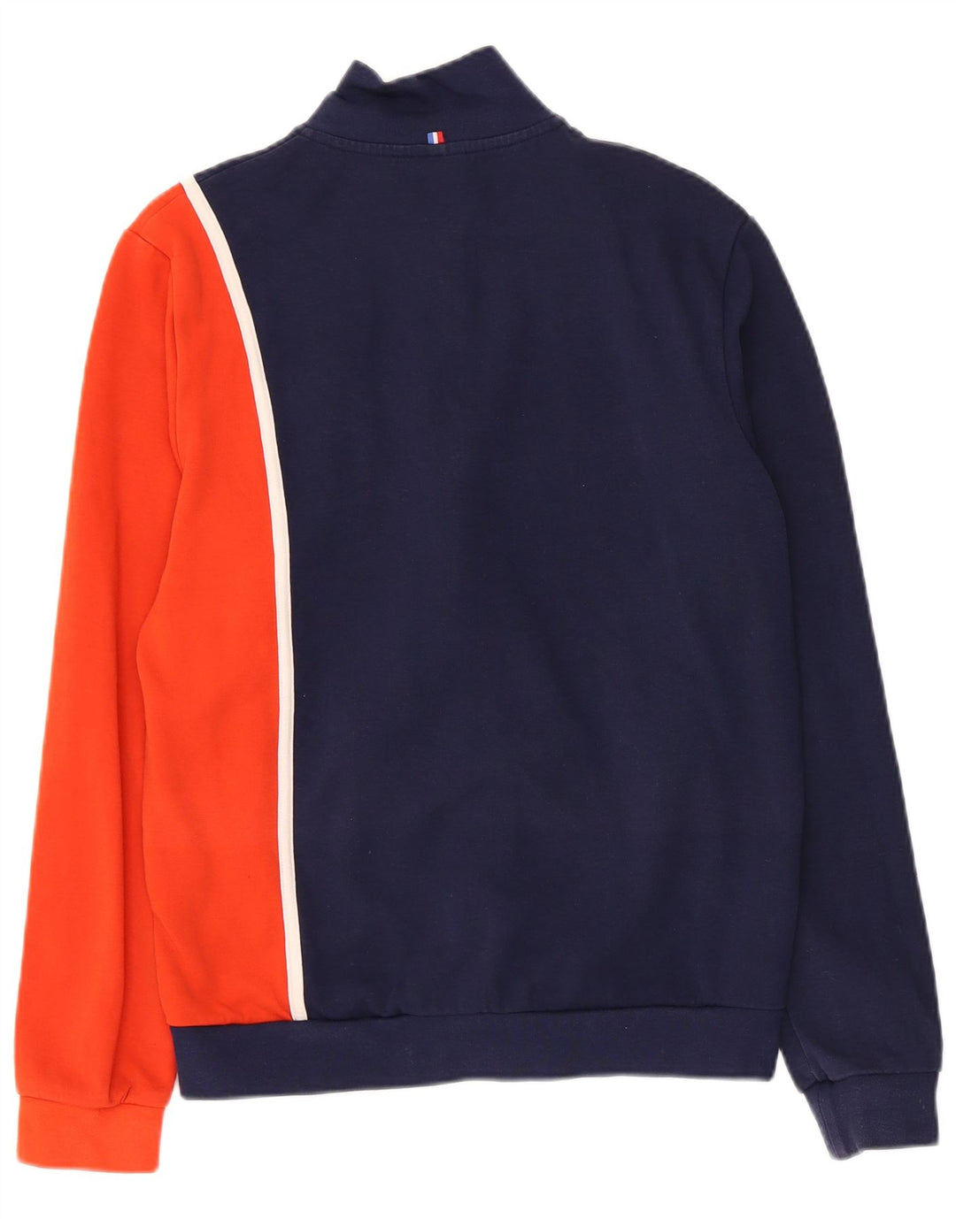 Giacca da tuta da uomo LE COQ SPORTIF color block medio blu navy