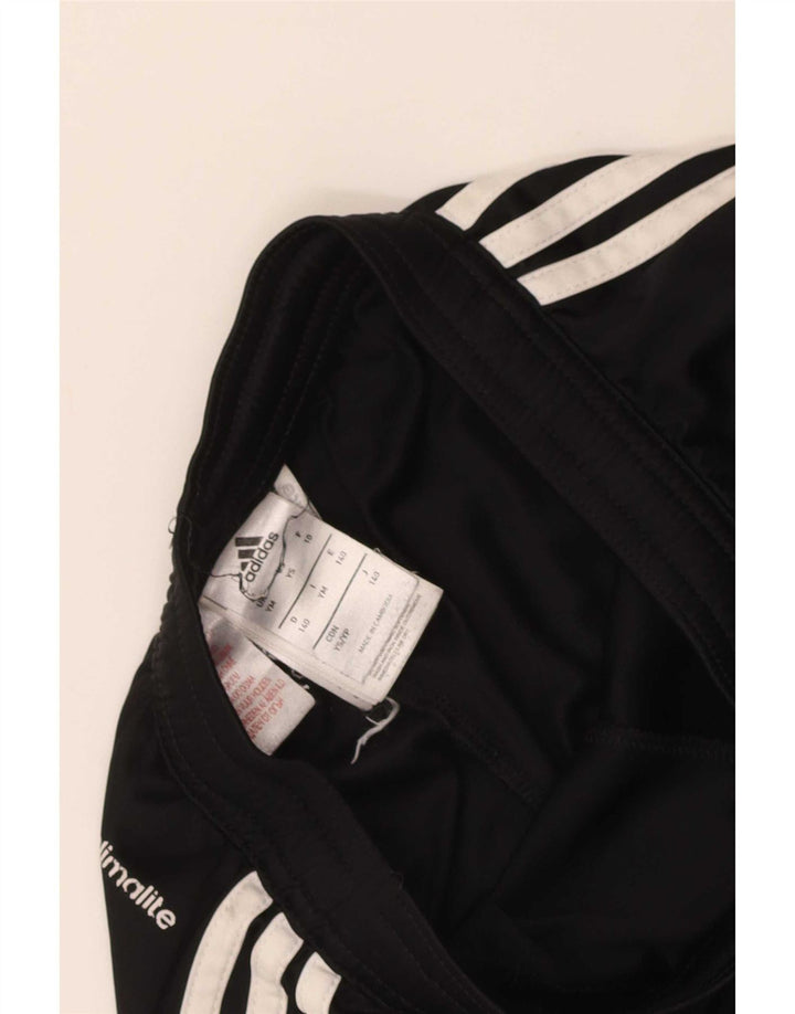Pantaloncini sportivi Adidas Climalite da ragazzo 7-8 anni, colore nero medio