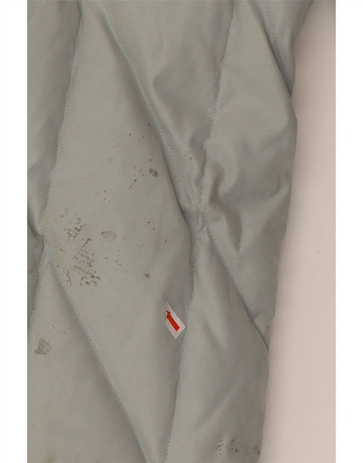 FILA Womens Padded Jacket UK 10 Small Grey Polyester Modern Vintage Fila and Second-Hand Fila from Messina Hembry 