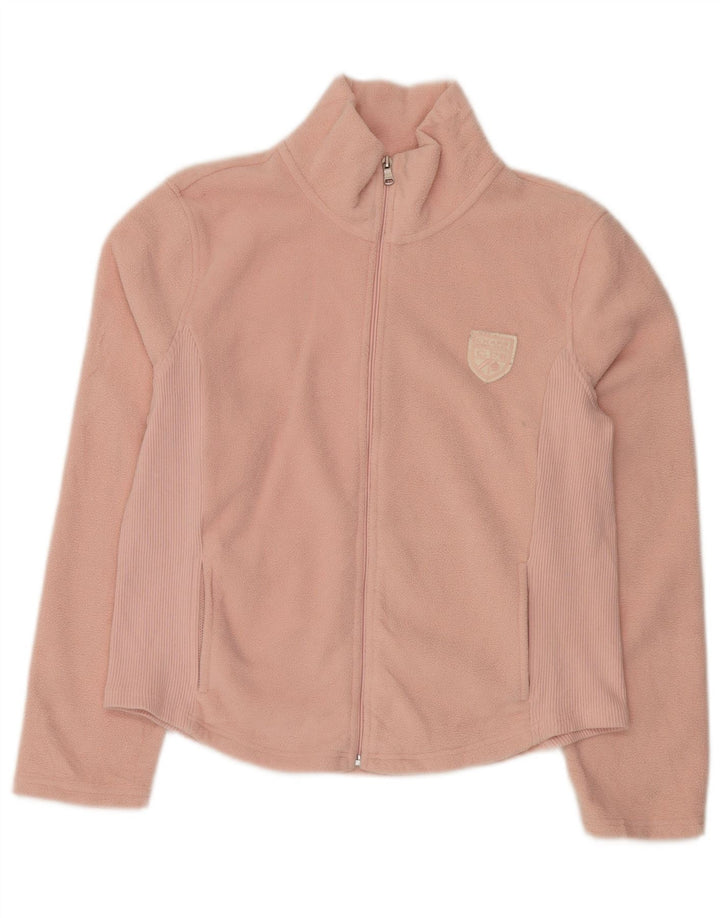 Giacca in pile da donna CHAPS UK 16 Large Rosa Poliestere