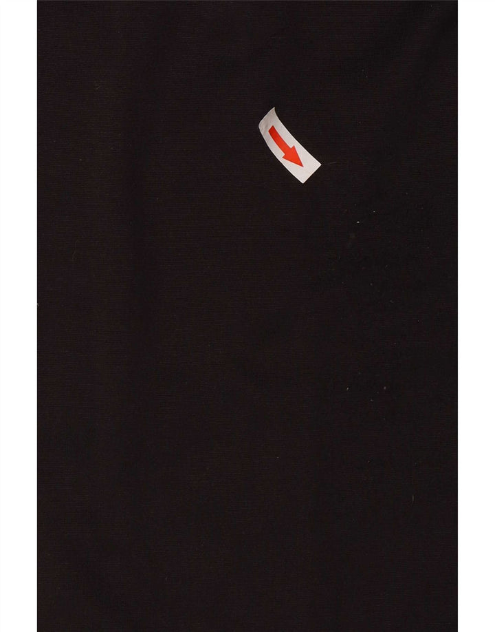 Pantaloni da tuta con grafica Champion da uomo, grandi, in poliestere color block nero