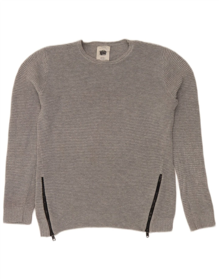 Maglione maglione girocollo da ragazzo Zara 11-12 anni Grigio