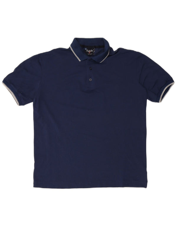 Polo Uomo AUSTRALIAN L'ALPINA IT 54 XL Blu Navy Poliammide