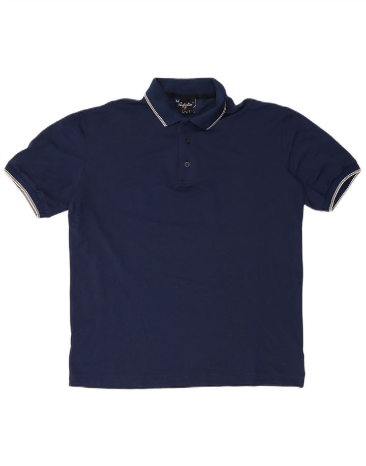 Polo Uomo AUSTRALIAN L'ALPINA IT 54 XL Blu Navy Poliammide