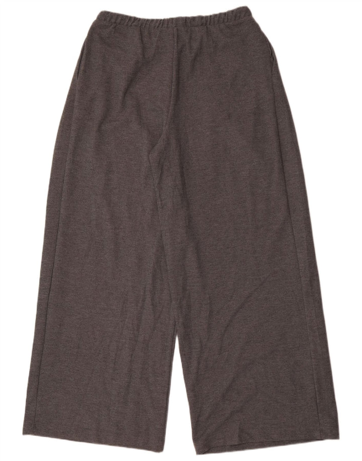 Pantaloni da tuta a vita alta da donna Marks & Spencer UK 12 Grigio medio