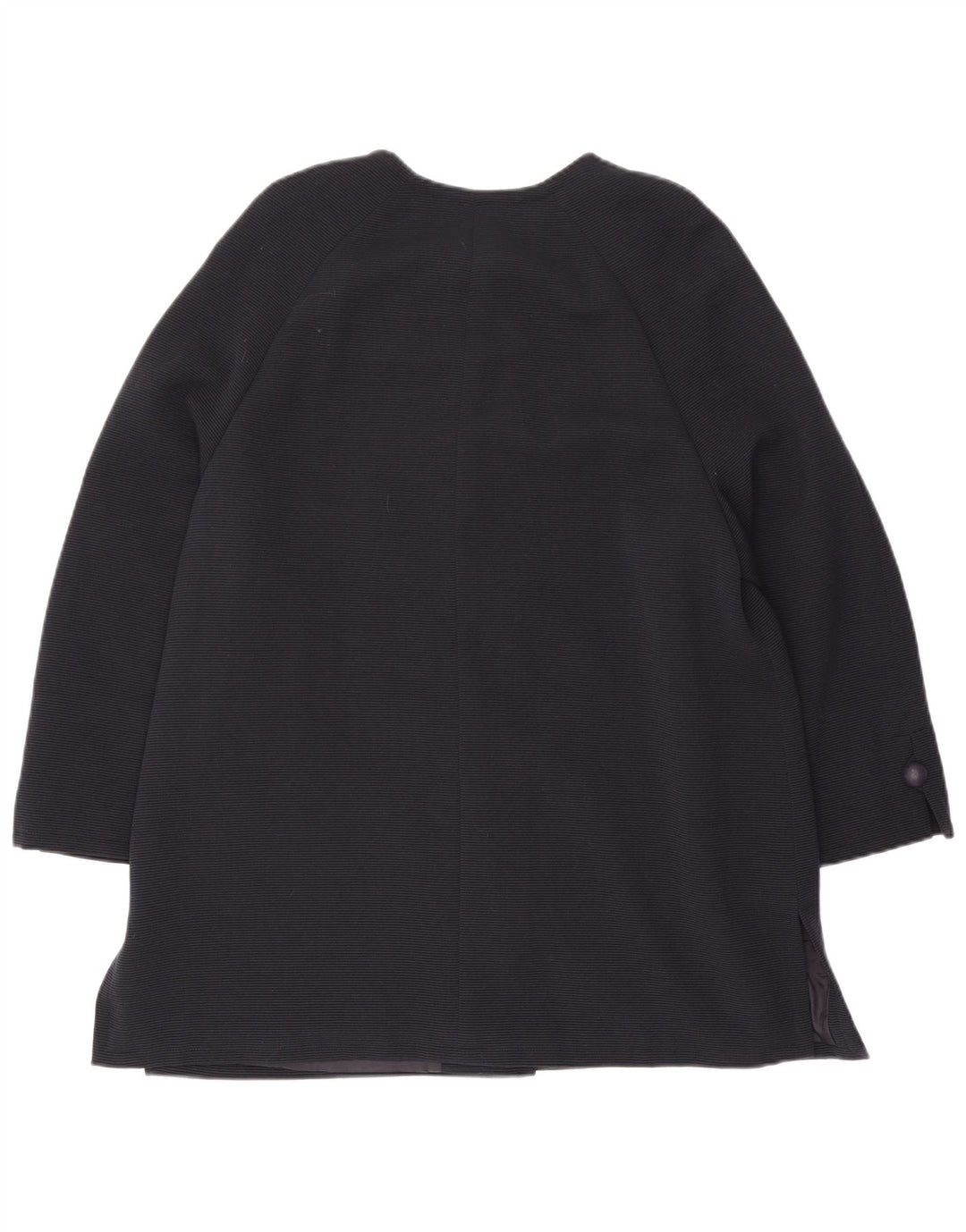 Giacca blazer a 5 bottoni lunga da donna Carisma IT 50 XL in lana blu navy