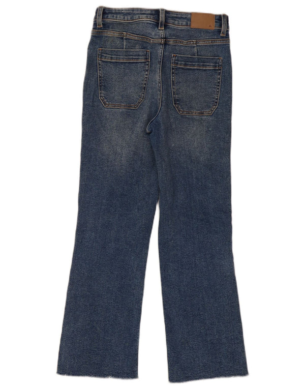 Jeans bootcut a vita alta da donna Zara EU 34 2XS W24 L26 Blu