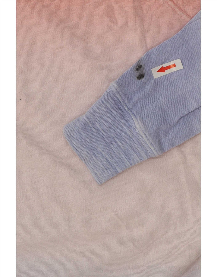 Felpa da donna Marks & Spencer UK 10 Small Pink Colourblock