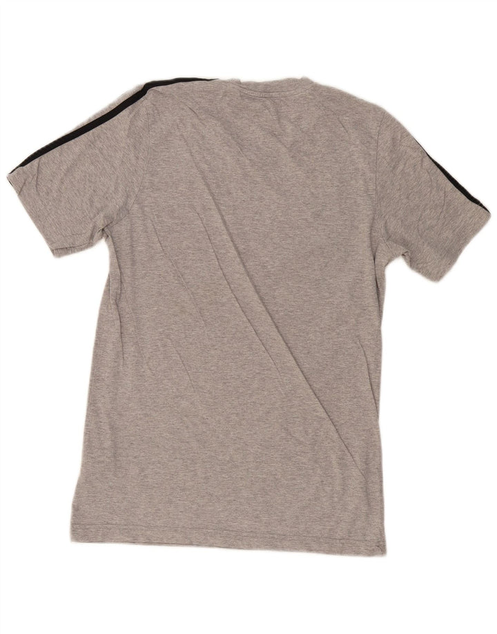 T-shirt ADIDAS da uomo Top piccola in cotone grigio