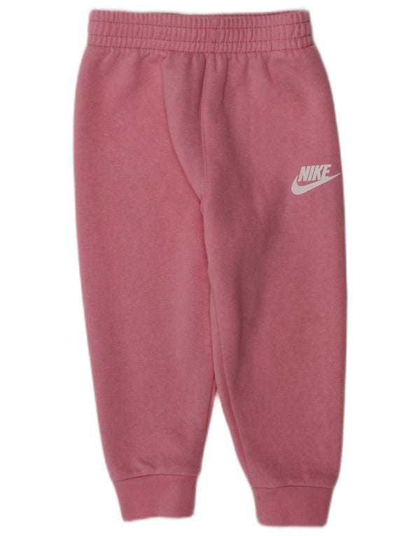 Pantaloni da tuta NIKE da bambina con grafica Joggers 12-18 mesi Rosa
