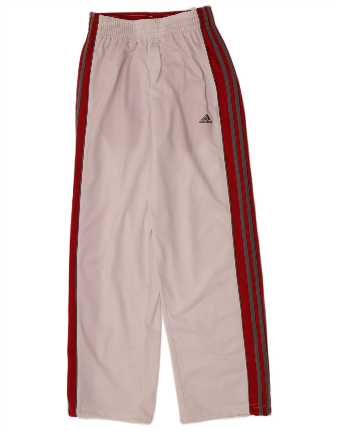 Pantaloni da tuta da donna Adidas UK 8 Small Poliestere color block bianco