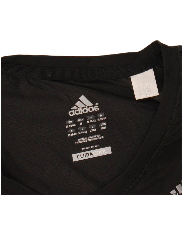 T-shirt ADIDAS da donna Climacool UK 12/14 medio nero