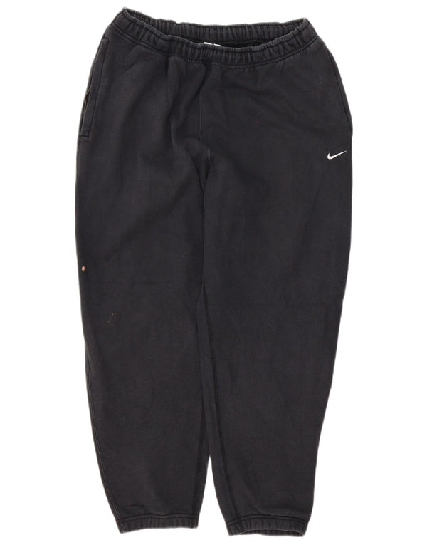 Pantaloni da tuta da uomo Nike Joggers grandi in cotone nero