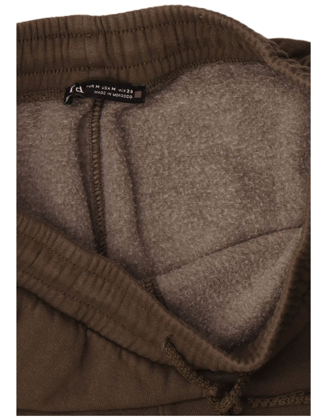 Pantaloni da tuta cargo Zara da donna UK 12 cotone kaki medio
