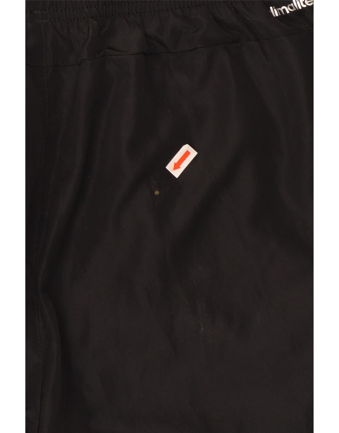 Pantaloni da tuta ADIDAS Climalite da uomo UK 44/46 Large Nero Poliestere