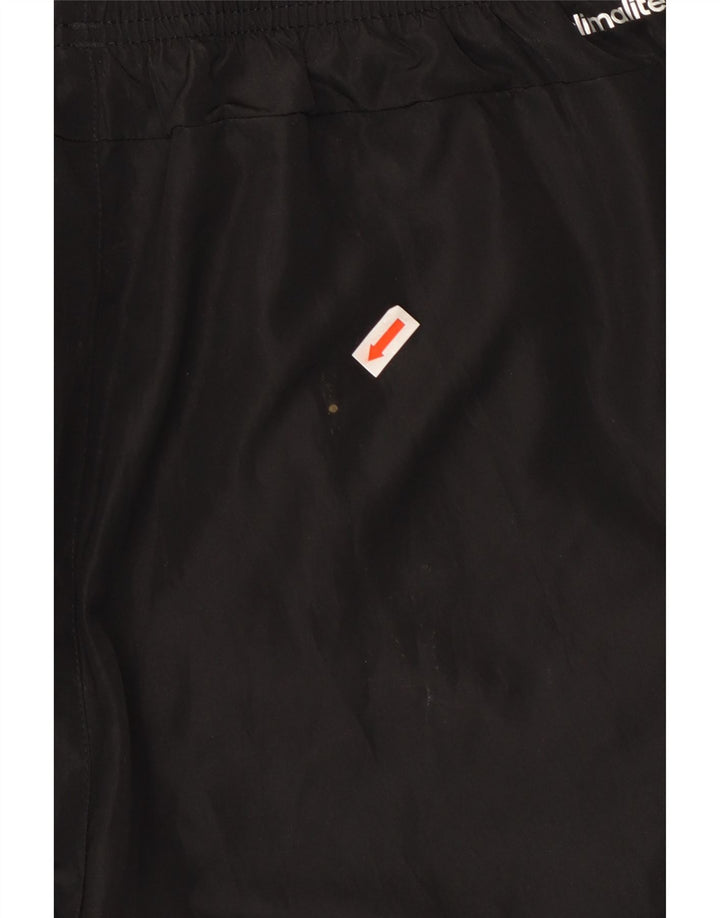 Pantaloni da tuta ADIDAS Climalite da uomo UK 44/46 Large Nero Poliestere