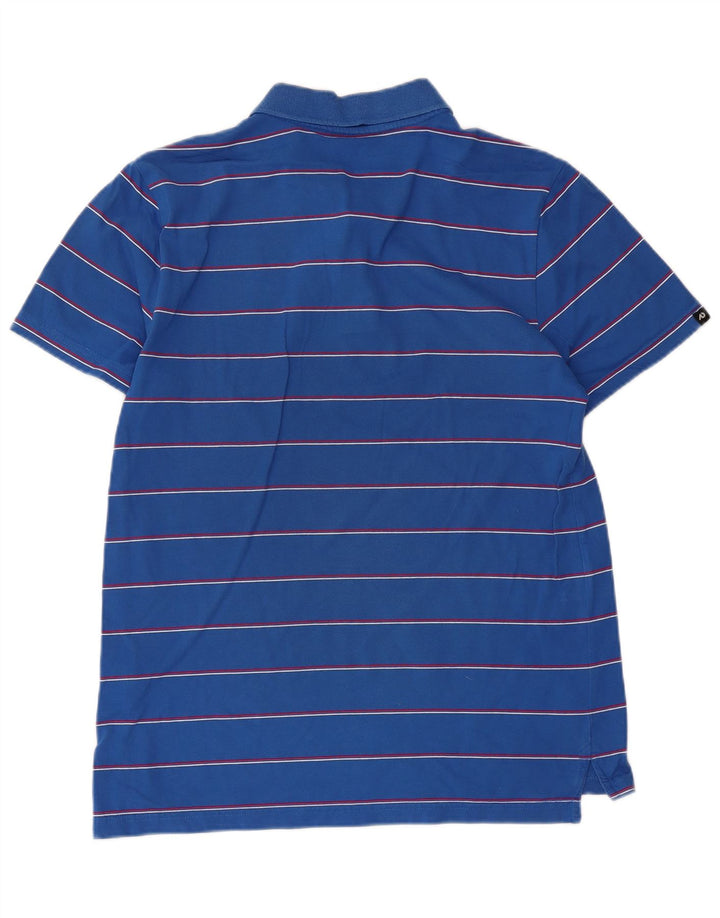 Polo Nike da uomo UK 38/40 a righe blu medio