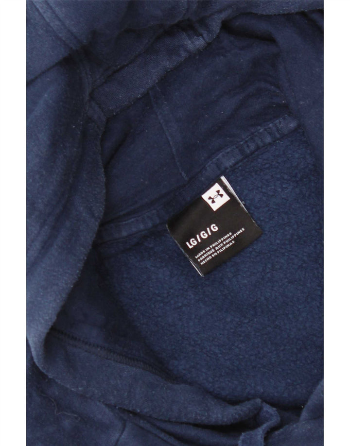 Felpa con cappuccio da uomo Under Armour grande blu navy