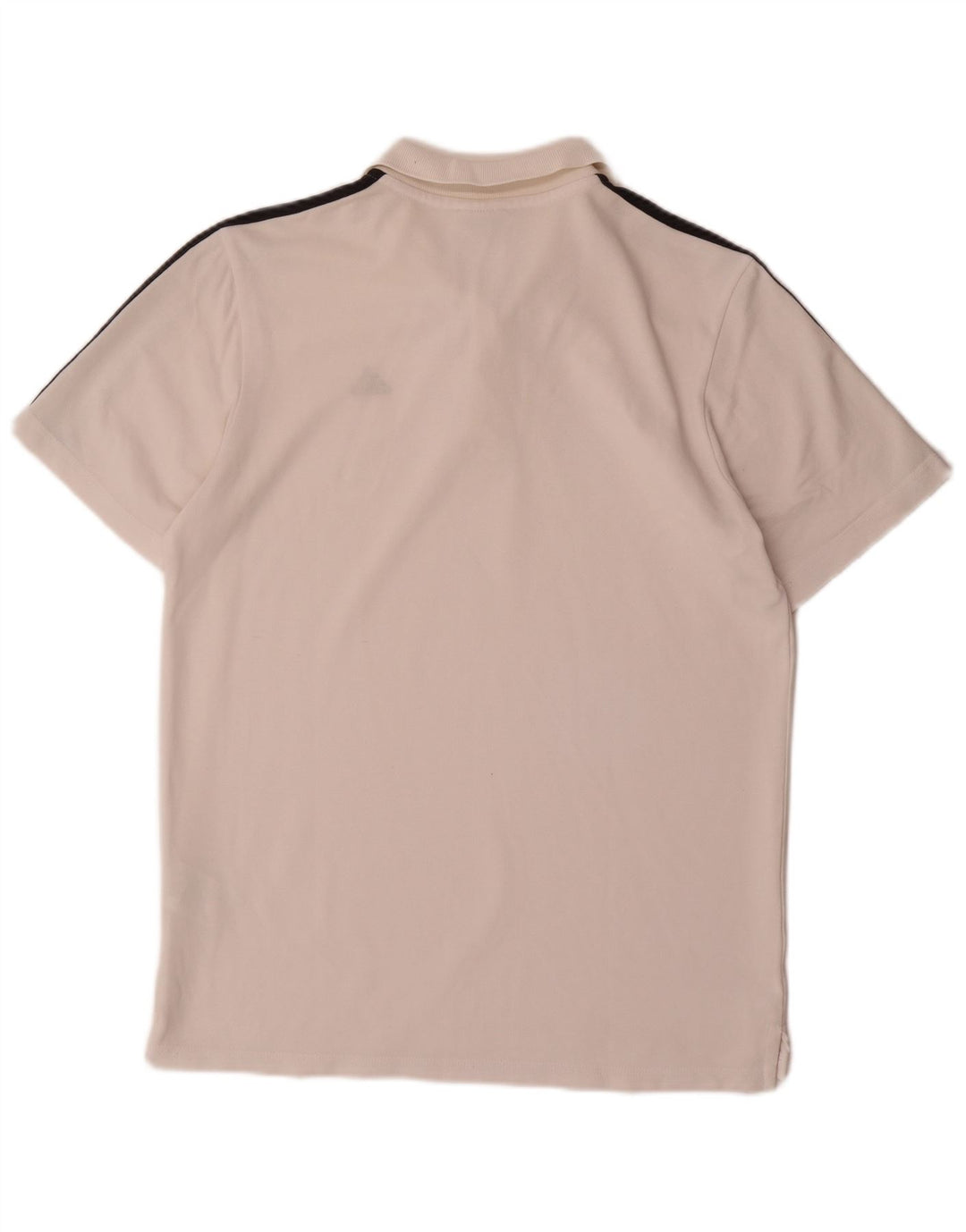 Polo ADIDAS da uomo in cotone bianco medio
