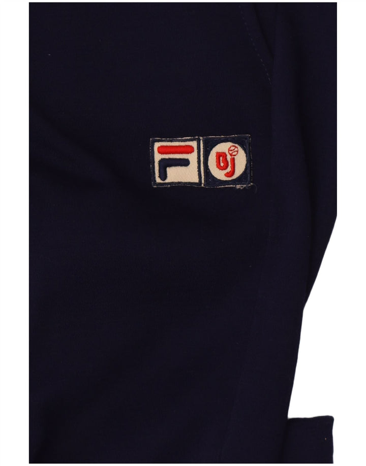 Pantaloni casual Bootcut da uomo Fila BJ Born IT 50 medio blu navy acrilico