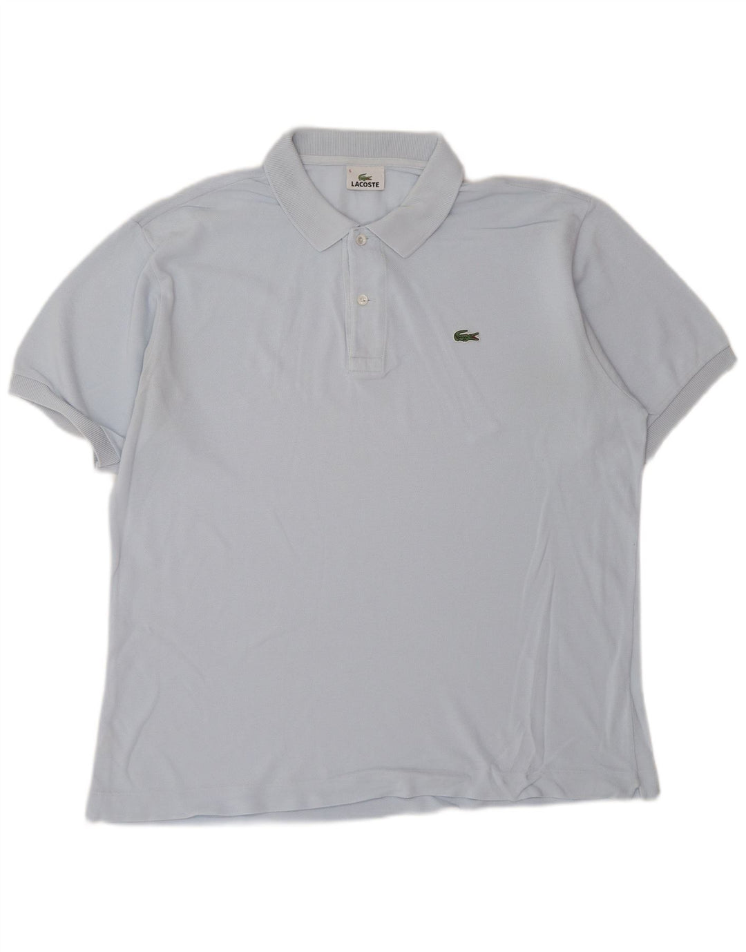 Polo da uomo LACOSTE taglia 5 grande in cotone blu