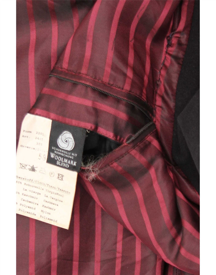 Soprabito da uomo Bugatti IT 48 4XL Lana nera