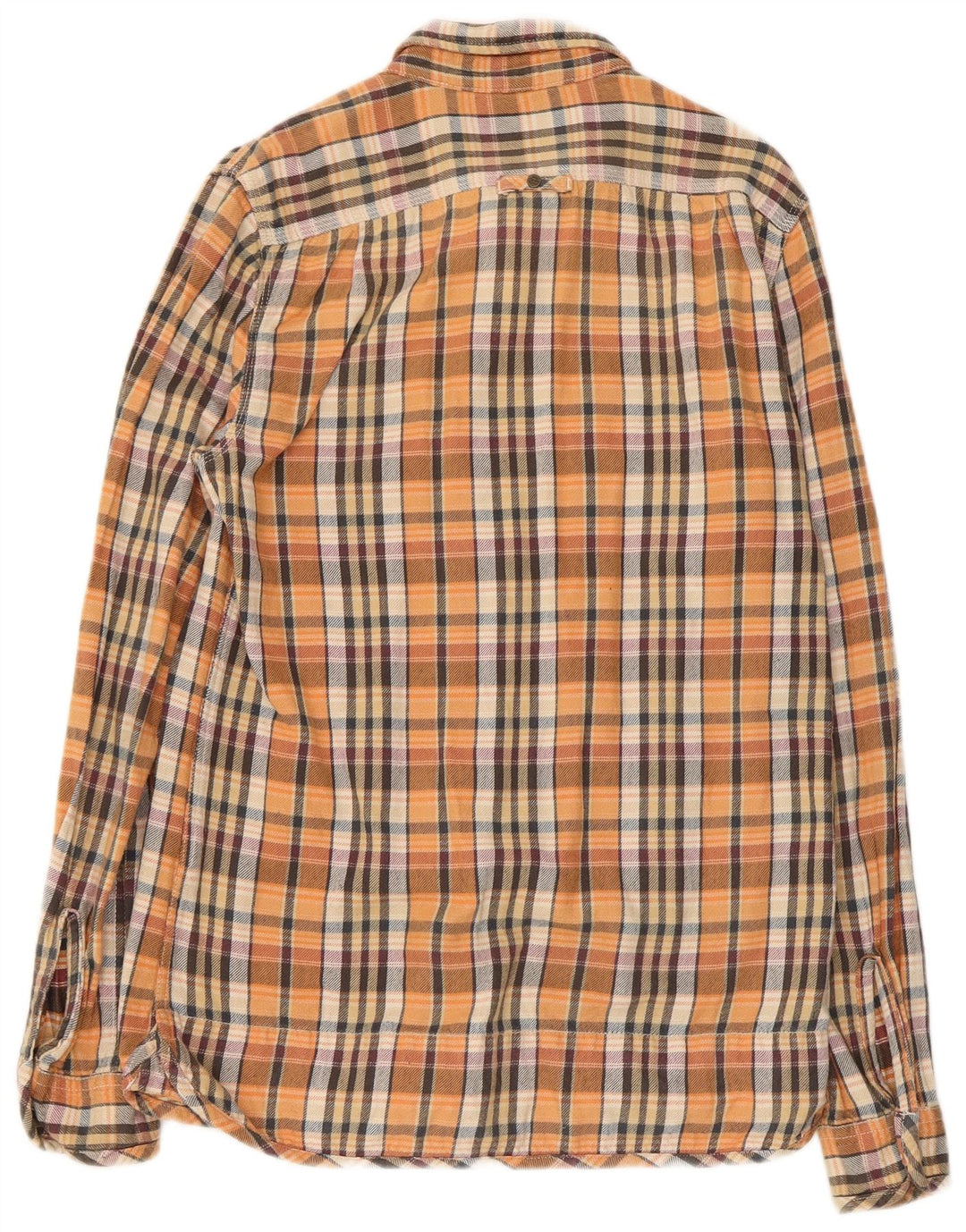 Camicia da uomo in flanella Superdry, cotone a quadri multicolore grande