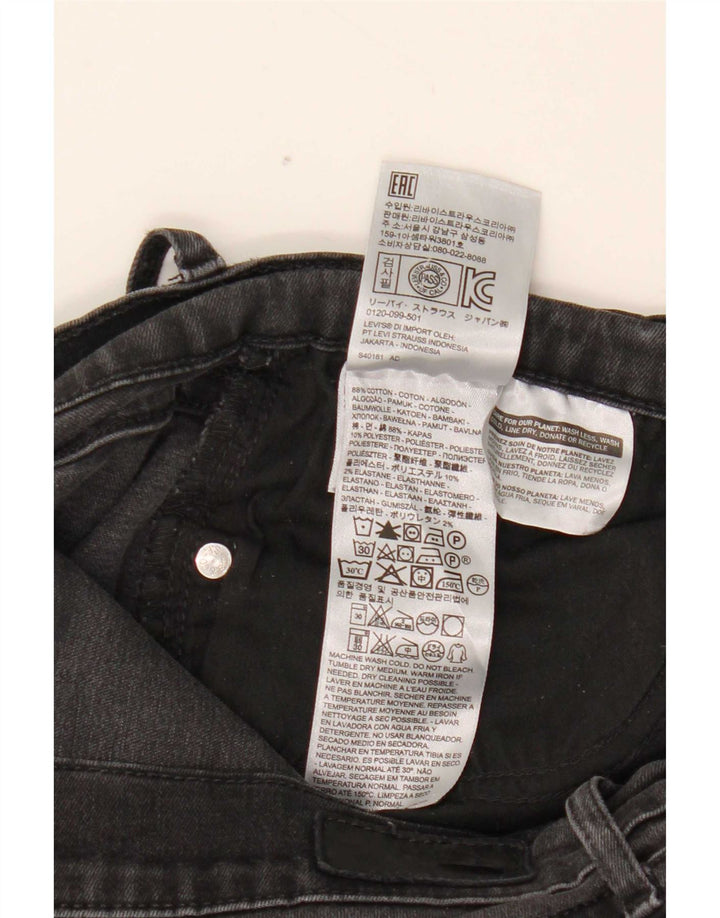 Jeans skinny da donna Levi's W32 L32 cotone nero